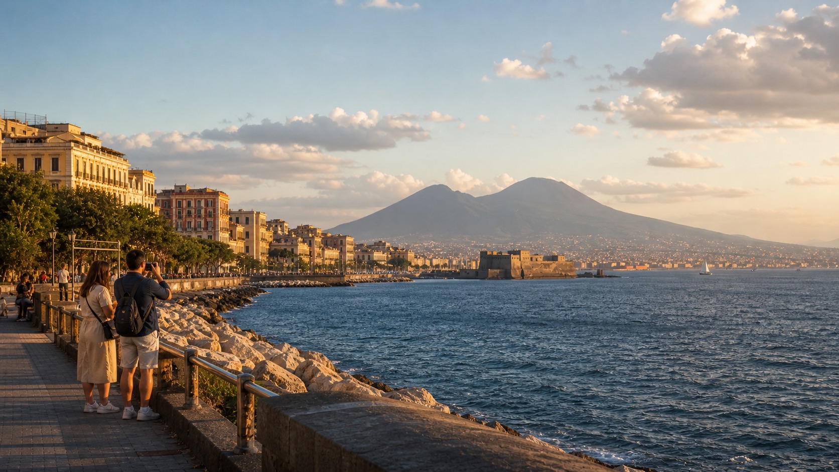 Private transfer destination Naples from Rome