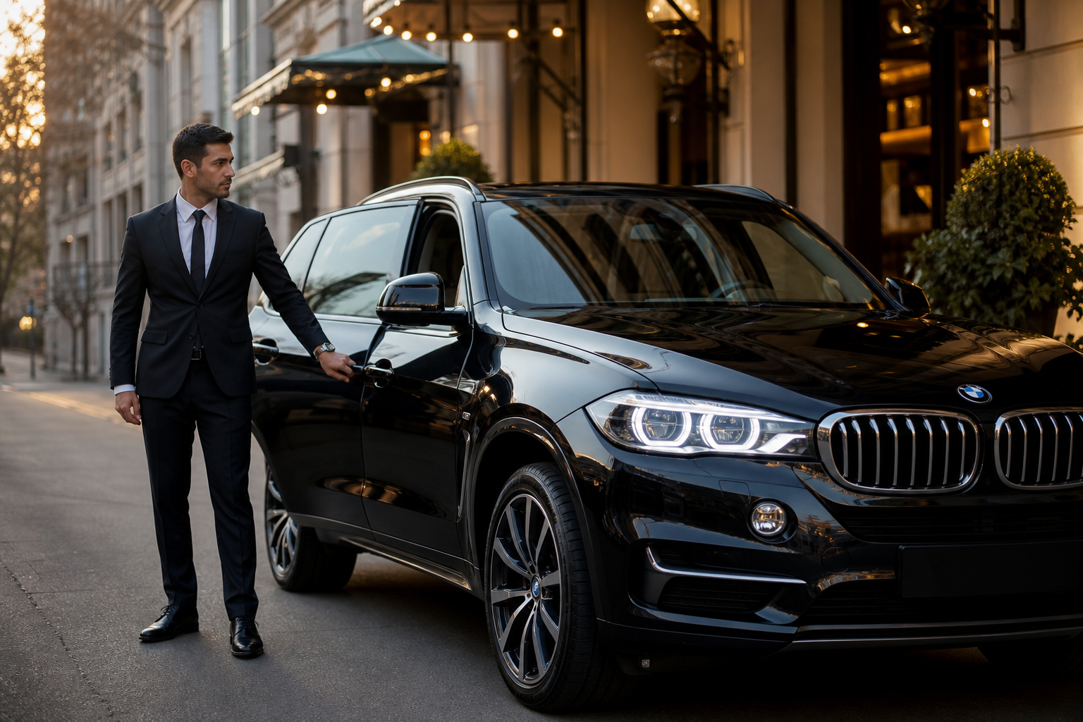 Hourly chauffeur service in Rome with premium private driver